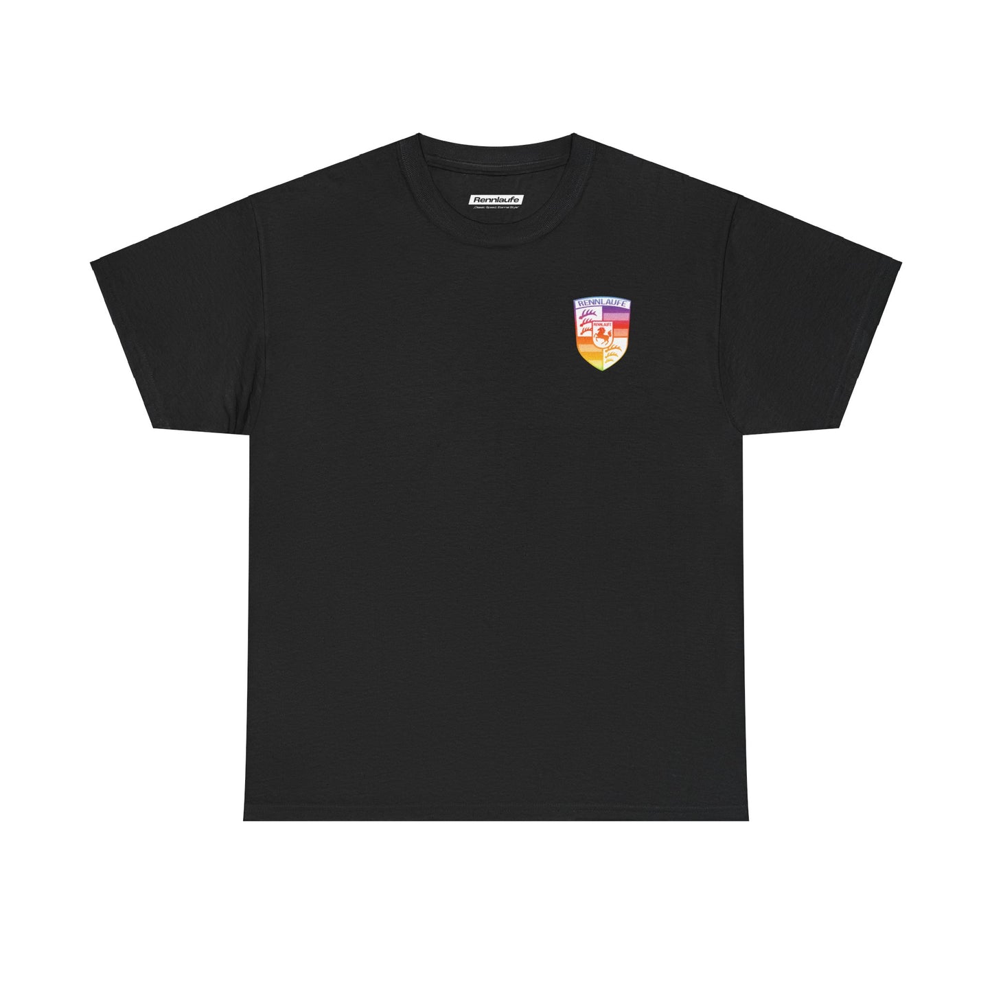 Porsche_935_Black_Tee rainbow porsche logo